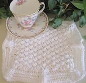 Touch o'Ruffle Dishcloth or Table Mat