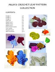 Akua's Crochet Leaf Collection