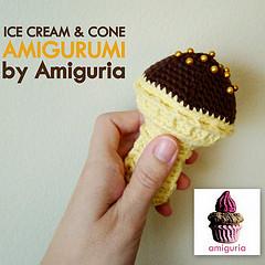 Amigurumi Ice Cream and Cone