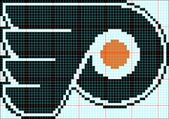Philadelphia Flyers Logo Chart