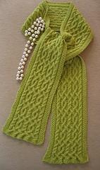 Persephone Cable Scarf