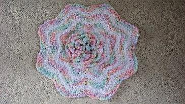 Rose Ripple rug