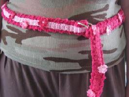 Three Pinks belt