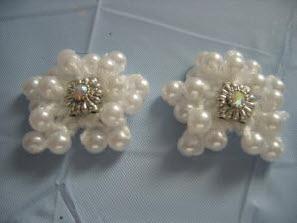 Pearl star hair ornaments