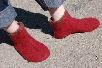 Fjord Felted Slippers