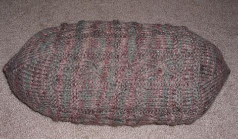 Cable Bolster Pillow
