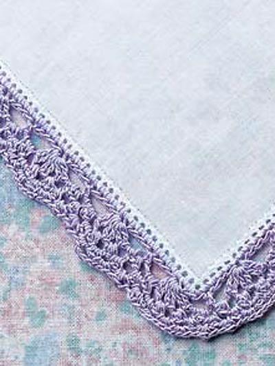 Bride's Mother's Handkerchief Edging