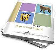 How to Knit Toe-Up Socks: An instructional pattern eBook