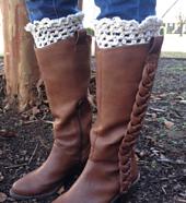 Looking Spiffy Crochet Boot Toppers
