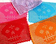 Papel Picado Filet Crochet Chart