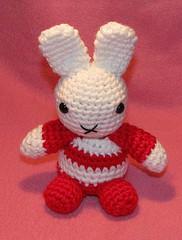 Crocheted Miffy Bunny Doll