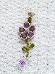 Pacifier Clips: Flower