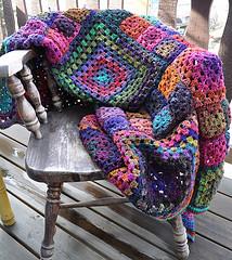 'Granny's a Square' Afghan