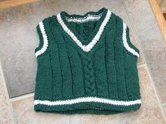 Baby Wool Ribbed Vest