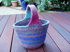 A Petite Felted Bag
