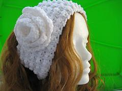 Super Easy Textured  Crochet Ear Warmer Pattern