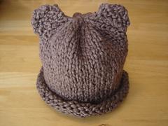 Baby Bear Hat for Newborn or Preemie