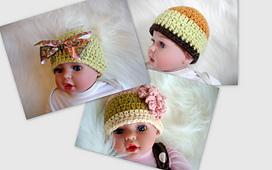 FREE pattern Adorable Beanie Hat