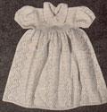 Miss Muffet Layette with dress, jacket, bonnet and booties