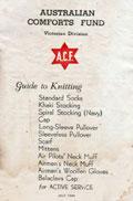 Socks Made of 4-Ply Wool from "Guide to Knitting for Active Service" by the Australian Comforts Fund, 1940