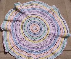 Fox's Spring Circle Of Life Baby Blanket