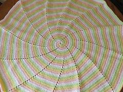 Free SmoothFox's Four Color Spiral Blanket