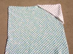 Free SmoothFox's Hooded Diagonal Baby Blanket
