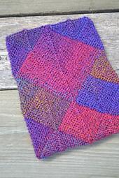 Kindle Cover, Sock-Yarn Blankie Style