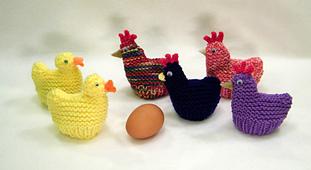 Chicken and Duck Egg Cozies (Easter)