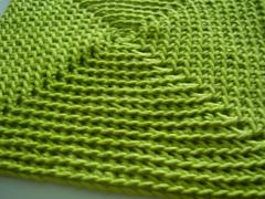 Crocheted Square Washcloth