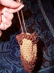 Beadwrangler's Marrakech Bag - A Bead Crochet Amulet Bag