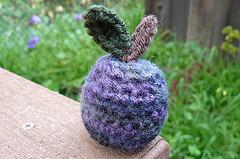 Crocheted Plum