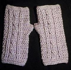 Cable Wrist Warmer Pattern