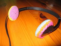 Funky Crochet Headphone Covers