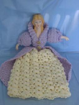 Lavender bed doll